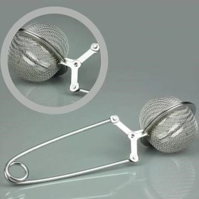 Resim Soi Home Paslanmaz Metal Pratik Kolay Bitki Çayı Demleme Süzgeci Aparatı 