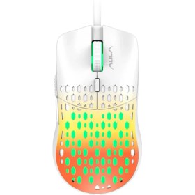 Resim Aula S11 Pro 3600DPI Rgb Optik Gaming Mouse Turuncu 