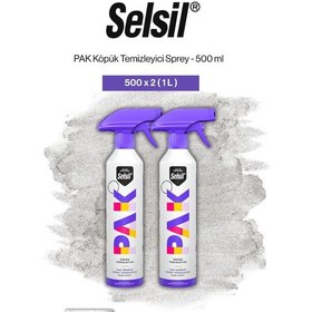 Resim Selsil Pak Köpük Temizleyici Sprey 500 Ml 2 Adet Ve Rosie Pamuk 