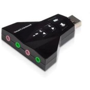 Resim 7.1 Virtual Sound 3D USB Ses Kartı Sound Card Laptop - Desktop 