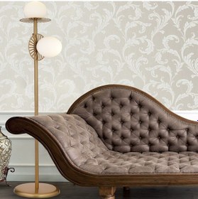 Resim Rakes Eskitme Beyaz Camlı Modern Tasarım Metal Lambader 