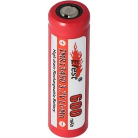 Resim Efest Imr 13450 600mah 3.6v - 3.7v Li-ion Pil (düz Pozitif Kutup) 