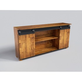 Resim NT Concept Ntconcept Liva Doğal Ağaç Ofis Takımı 