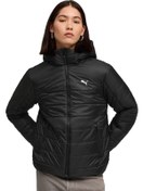 Resim ESS Hooded Padded Jacket Siyah Kadın Mont Puma