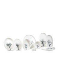 Resim Leggno Botanical Winter Yemek Takımı 12 Kişilik 55 Parça Botwt117 