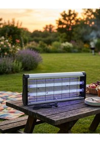 Resim Taşınabilir Elektrikli Sinek Öldürücü 10w Askılı Uv Haşere Lambası 