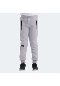 Resim Slazenger LAMYA Çocuk Fermuar Cepli Taş Gri Eşofman Altı 