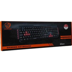 Resim Hytech Hyk-46 Gamysiyah Oyuncu Klavyesi 