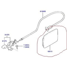 Resim Hyundai Matrix Depo Kapağı 