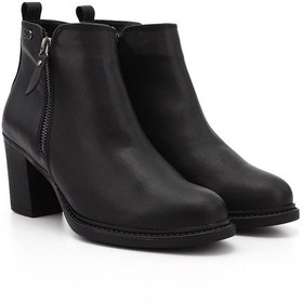 Resim Gönderi R Kadın Siyah Fermuarlı Kalın Topuklu Bot Gkzb13420431 Siyah 