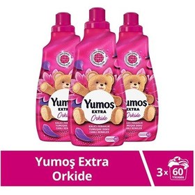 Resim Yumoş Extra Konsantre Çamaşır Yumuşatıcısı Orkide 1440 Ml 60 Yıkama 3 Adet Tekli 