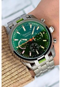 Resim Ferrucci Function, 3atm, Gümüş-gümüş Renk Erkek Kol Saati, Renkli Mineral Cam Bileklik Sdfer139 Çok Renkli 