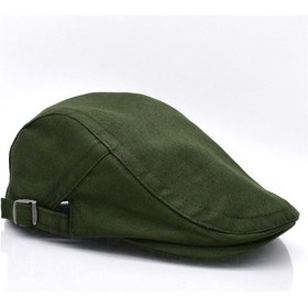 Resim Erkek Şapka Yazlık Keten Spor Kasket - Haki 