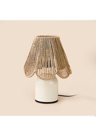 Resim Lighting Retro Abajur - Kahverengi / Beyaz Çok Renkli 
