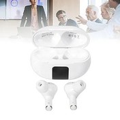 Resim Fafeicy Gerçek Zamanlı Çeviri Kulaklıkları Genişletilmiş Gürültü Konuşma Dili Tercüman İş Gezginleri Için (WHITE) 