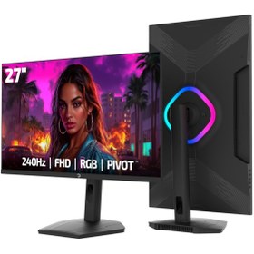 Resim Gamepower Lunis L50 27'' 240hz 0.5ms Va Fhd Rgb Pivot Gaming Monitör Ölü Piksel 