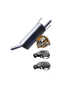 Resim Opel Corsa B Orta Ve Arka Susturucu Egzoz Eksoz Takımı 