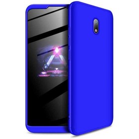 Resim Xiaomi Redmi 8A Uyumlu Kılıf Zore Ays Kapak Mavi 