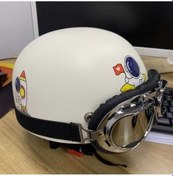 Resim Youtek Aku Araba Kask Erkek Bayan Vintage Yaz Güneşlik Beyaz 6kyqgp Beyaz 