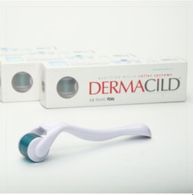 Resim Dermacild Dermaroller 0,30MM Titanyum İğne Derma Roller 