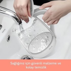 Resim Storemax SH30W 1,7lt Mavi Işıklı Cam Kettle & Su Isıtıcı 