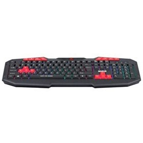 Resim Marvo K602TR Wired Membrane Switch 26 Tuş Anti-Ghost RGB Gaming Klavye 