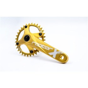 Resim Shimano Raptor A28z-as322 Tekli Aynakol+orta Göbek 32t 170mm Gold 260174 Siyah 