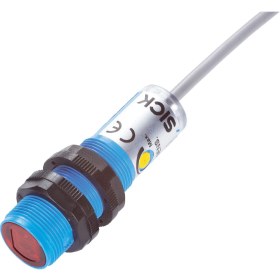 Resim Sick VTE180-2P41187 (6037487) ,M18/110CM Pnp-No/nc 4-Kablo Cisim Fotosel 