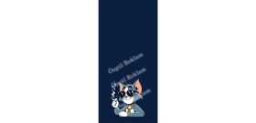Resim Özgül Reklam Araç Kapı Direk Kaplama Folyosu Tom&jerry Desenli (Sağ Sol Takım) (2 Adet) - 24X50 cm 