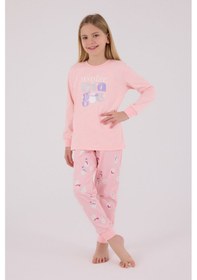 Resim Rolypoly Kız Çocuk Pembe Pijama Takımı 5274-48721 Pembe 