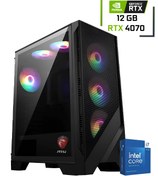 Resim MSI i7 13700F RTX 4070 Gaming PC | 16GB RAM, 500GB SSD, MSI MAG Kasa, 6 Fanlı Sistem 