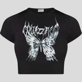 Resim Carpe Black Butterfly Crop 