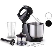 Resim Inox Taslı Mikser - Blender Seti 5 Kademe Hız+turbo Hamur Yoğurma+ Kase 300w600ml Hazne700ml Ölçü Kabı Smx-2731 5256 