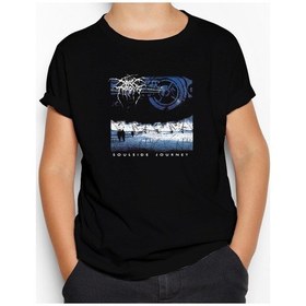 Resim Darkthrone Soulside Journey Siyah Çocuk Tişört Siyah 