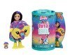 Resim Barbie Cutie Reveal Bebekler Chelsea Tropikal Orman Serisi Kuş Kostümlü Bebek HKR16 