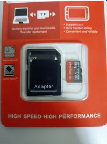 Resim Micro Sd Card 256 Gb Adaptörlü 