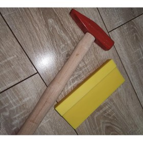 Resim Laminant Parke Kestamid Döşeme Çakma Takozu 2CM*17CM ve 500GR Çekiç 