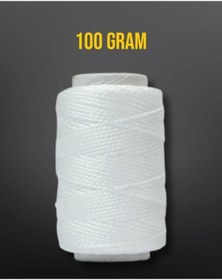 Resim izmir Bitpazarı 100 Gram Çırpı Ipi - Duvarcı Ipi - Uçurtma Ipi 