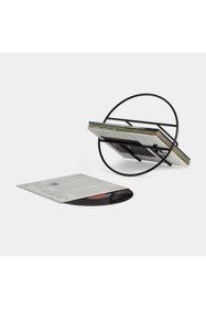 Resim Abronya Metal Dergi Düzenleyici Masaüstü Organizer Kitaplık 