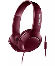 Resim Philips SHL3075RD/00 Bass+mıkrofonlu Kırmızı Kulaklık 