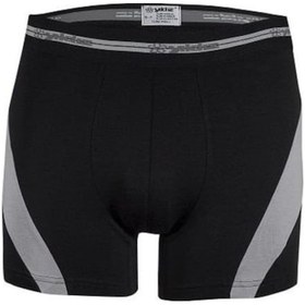 Resim Yıldız 116 Erkek Siyah Comfort Modal Boxer 6 Adet 001 