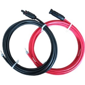 Resim Mc4 Soketli 6 Mm 20 Metre Solar Güneş Paneli Kablosu 10+10 Mt 