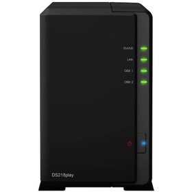 Resim SYNOLOGY DS218PLAY NAS SERVER 2AD 3.5"DISK DESTEKLI STORAGE 