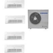 Resim Samsung Wind Free Multi Tek Yön Kaset 1+4 Sistem (AJ100TXJ5KH/EA) 12+12+12+12 Btu 10 kw Dış Ünite 