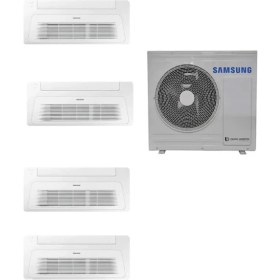 Resim Samsung Wind Free Multi Tek Yön Kaset 1+4 Sistem (AJ100TXJ5KH/EA) 12+12+12+12 Btu 10 kw Dış Ünite 