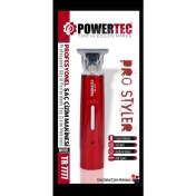 Resim Powertec TR-7777 Sakal Ense Vücut Tıraş Kesim Çizim Makinesi (Type-C Şarjlı) 