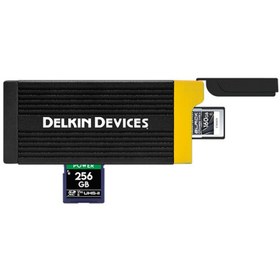 Resim Delkin USB 3.2 Reader-58 CF Express Type A ve SD Kart Okuyucu(Aktarım:10Gb/S) 