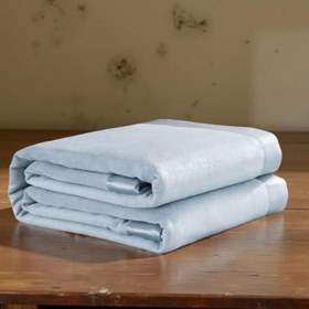 Resim ICON SILK%100 Saf İpek Premium Battaniye (150 cm * 210 cm, Tek Kişilik) 