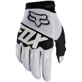 Resim Mdsj Fox Serisi Profesyonel Motosiklet Ve Bisiklet Tam Parmak Eldivenleri S-e-u-xl-xxl Beyaz 