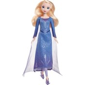 Resim Disney Karlar Ülkesi Buz Pateni Temalı Elsa Bebek JBG53 